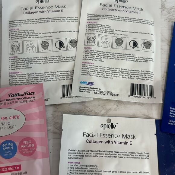 Mixed bundle of face skincare masks - Picture 6 of 8